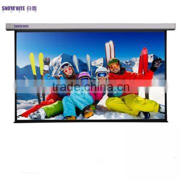 NEW 150" 16:9 Remote Control Motorized Electric Auto Projector Projection Screen