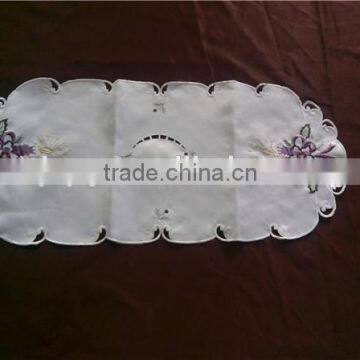 Factory Wholesale Xmas Round Lace Table Cloth photo-5