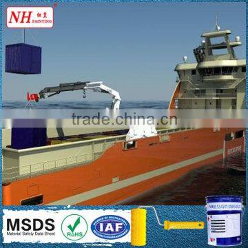 Low-friction surface boat coating