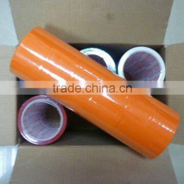 BOPP orange color sticky tape