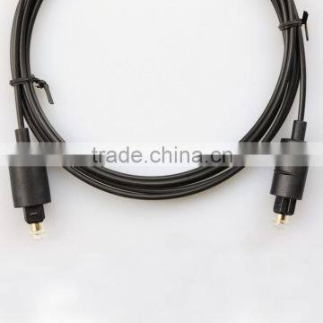 Economic Model Optical Fibre Cable Toslink to Toslink 2.2mm Cable Plug Gold Plated to usb adapter