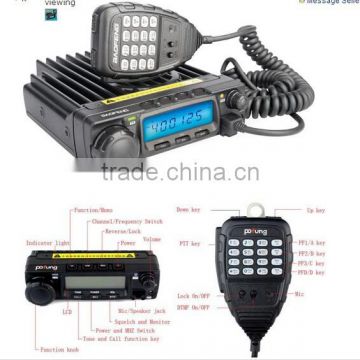 New Car Radio Pofung BF-9500 UHF 400-470MHz 50W 200 CH Mobile Radio