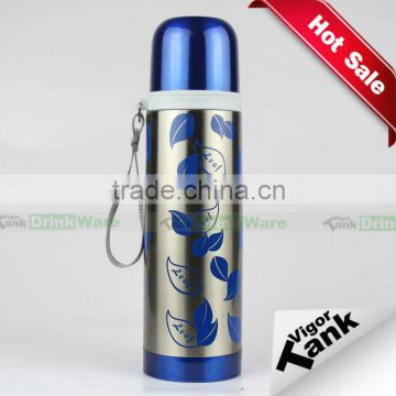 Stainless Steel School Bottle with Strap