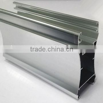 polish Aluminum Extrusion Profiles Wood grain aluminium profile for handrail