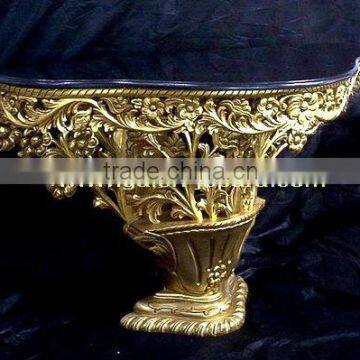 Indonesian Furniture - Hand Carved Console Furniture