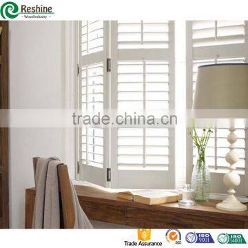 Basswood window shutter