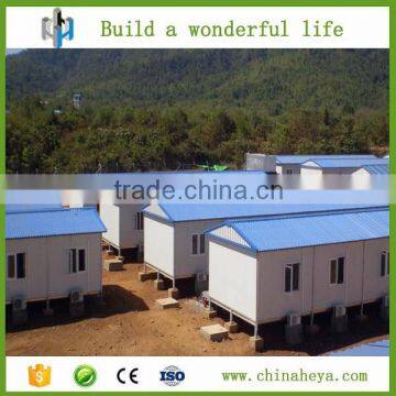 Fast built construction worker homes rockwool sandwich panel house