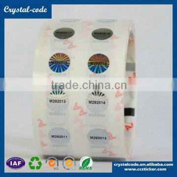 Warranty Void Label Self Adhesive Label Sticker Security Hologram Sticker photo-6