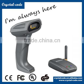 CS3260 factory price handheld cordless laser barcode scanner with wireless long distance usb receiver