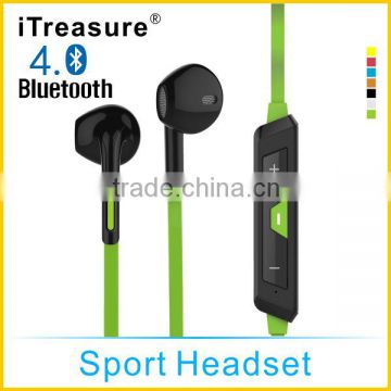 iTreasure Shenzhen factory price mini bluetooth headphone for iphone 6s