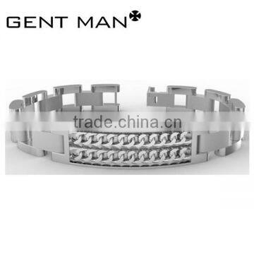 High Quality Stainless Steel Bracelet Charm Bracelet Men