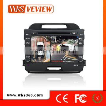 360 Degree Bird View 4 Ways HD Camera 3D Car Parking System 3D Safe Driving Assistant System For BMW