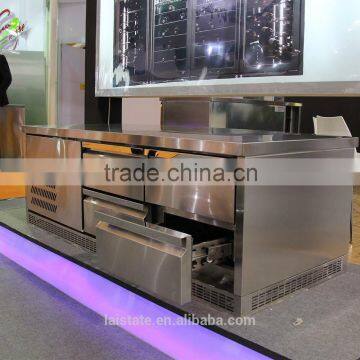 Four Drawers(L1602*D700*H546mm) Chef Base/Under Counter Freezer