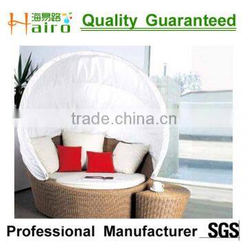 Outdoor Wicker Poly Rattan Day Bed photo-5