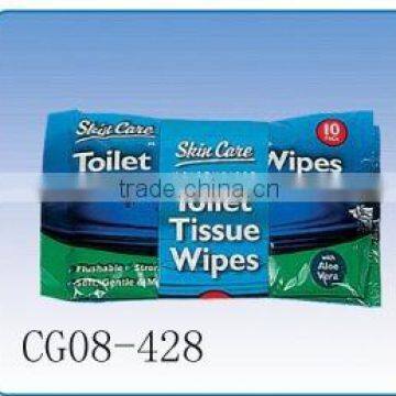 toilet tissue wipes