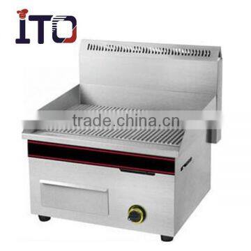 CH-721 Non-Stick Grooved Gas Griddle Grill for Restaurant