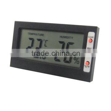 Min Digital LCD Hygrometer Temperature Humidity Meter Thermometer 0~50C 10%~99%RH