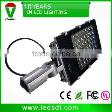 Economic adjustable 56w street light 130lm/w 50mm mounting hole