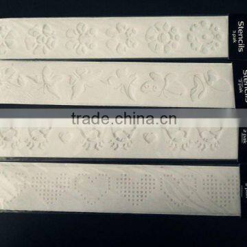 Laser cutting stencil/plastic template