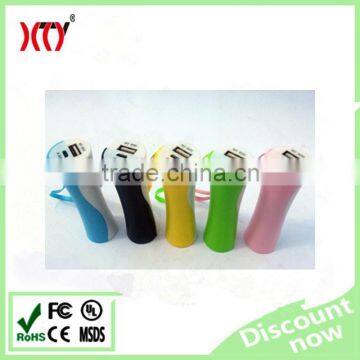 Guangzhou TV tower shape power bank 5v li-ion battery mobile power charger 2600mAh