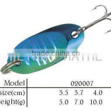 solid spoon lure,spoon bait,kastmaster style trolling flutter spoon
