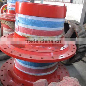 Cusztomized steel casting Hollow Shaft forged for Crusher