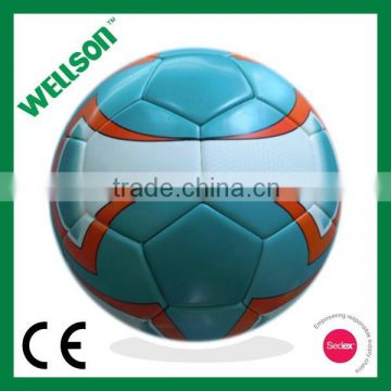 Offciail size laminated seamless PU soccer ball