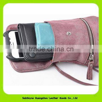 16672 Women Ladies Wallet Purse Soft Leather Coin Cell Phone Case Mini Crossbody Bag photo-5