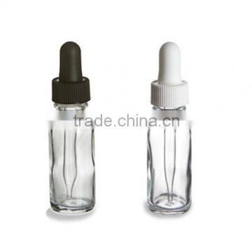 1/2oz 2oz clear glass dropper bottles/essential oil bottle