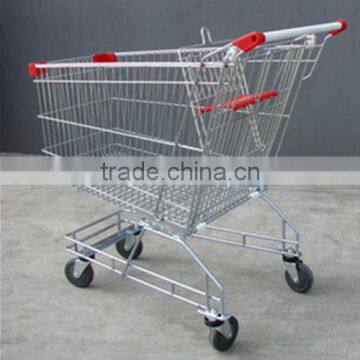 Metal Unfolding Supermarket Trolley Australian Style Shopping Cart