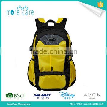 boy's large yellow lightweight backpack