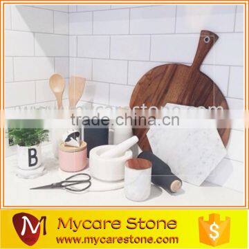 natural white marble kitchen accessories marble plate and cheese board