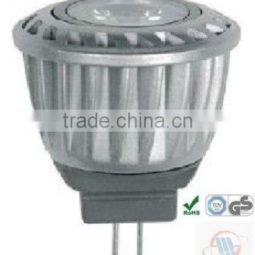 JIaxing LED bulb MR11 led spotlight GU4 12V small bulb die casting aluminum TUV CE