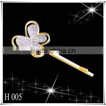 The newest butterfly shape 18K Gold Hairpin