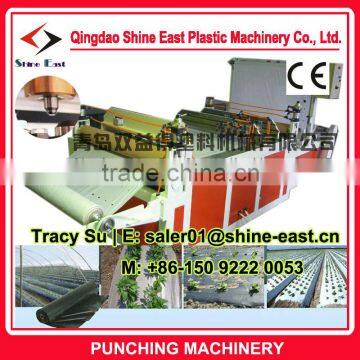 Plastic film Hole punching machine in Qingdao China