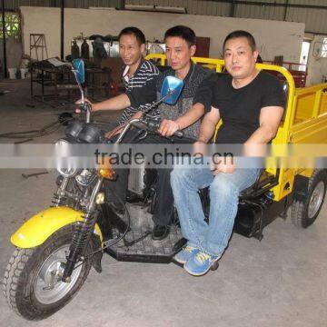 3 seats cargo three wheel motorcyclce