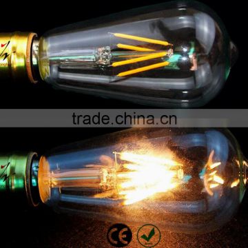 LED Filament Bulb ST64 E27 Vintage Retro Antique Industrial Style Edison Light Bulb