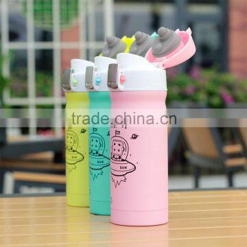 High Quality Sport 350ml Japanese Stainless Steel Double Wall Vaccum Flask photo-3