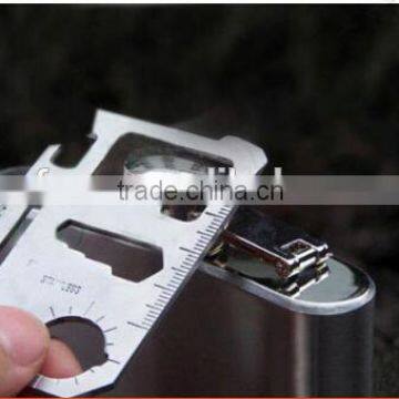 High Quality Portable Outdoor Stainless Steel Multifunction 11-in-1 Pocket Emergency Card Tool photo-3