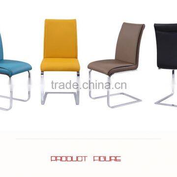 Modern Design Dining Room Furniture Metal Chair PU Chair