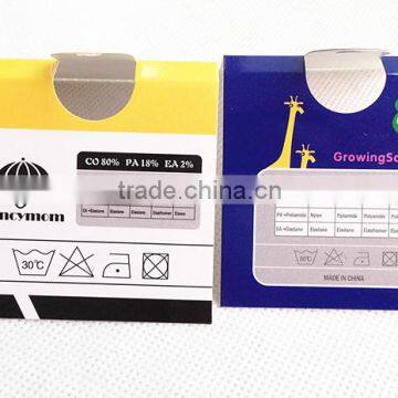 Customerized Hangtag Paper Tag Printing Sock Header Card photo-2