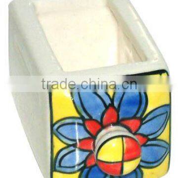 Wooden Chest Ceramic Drawers | Inlaid Ceramic Drawer