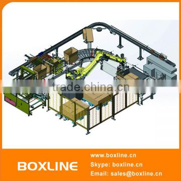 High Speed Little Box Packing Production System