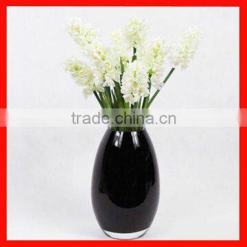 Decorative glass table vase