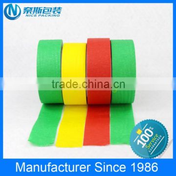 Wholesale custom logo printed coloured masking tape