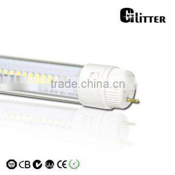 Direct replacement T8 LED tube light, 18W, 20W, 100lm/W