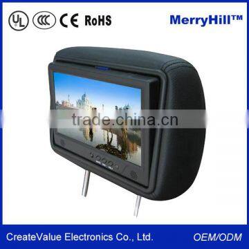 Back Seat Display With 12V DC 7 inch 8 inch 9 inch 10 inch Car LCD Monitor Mini TV