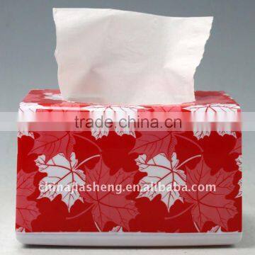 rectangular tissue holder/promotional pp tissue box