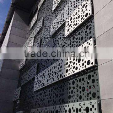 Decorative perforated metal panel exterior decorative perforated metal panel