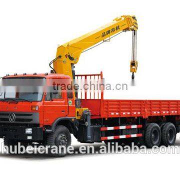 16ton crane with telescope arms, SQ16S5, hydraulic crane on truck.